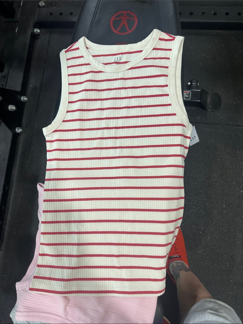 GAP sleeveless ribbed shell tank bundle all size medium NWT - Picture 5 of 7